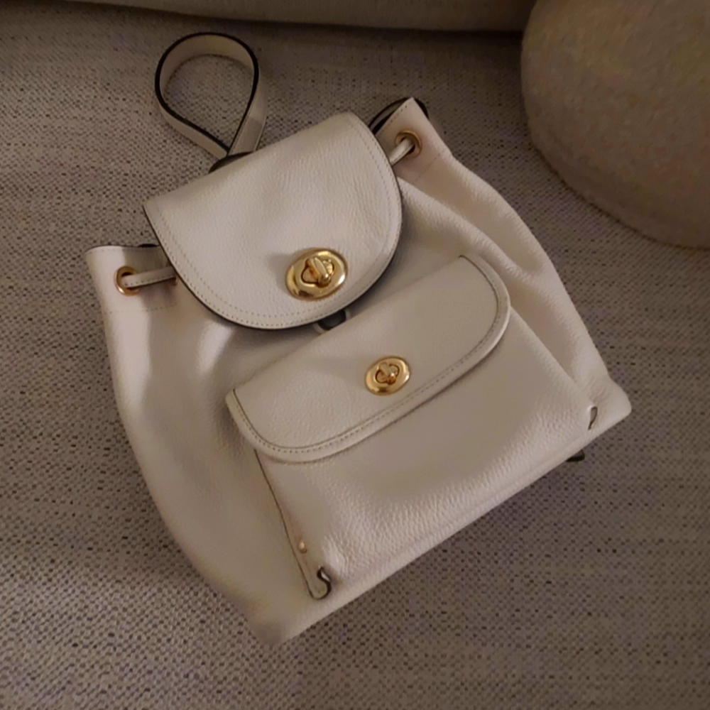 Coach Turnlock Backpack